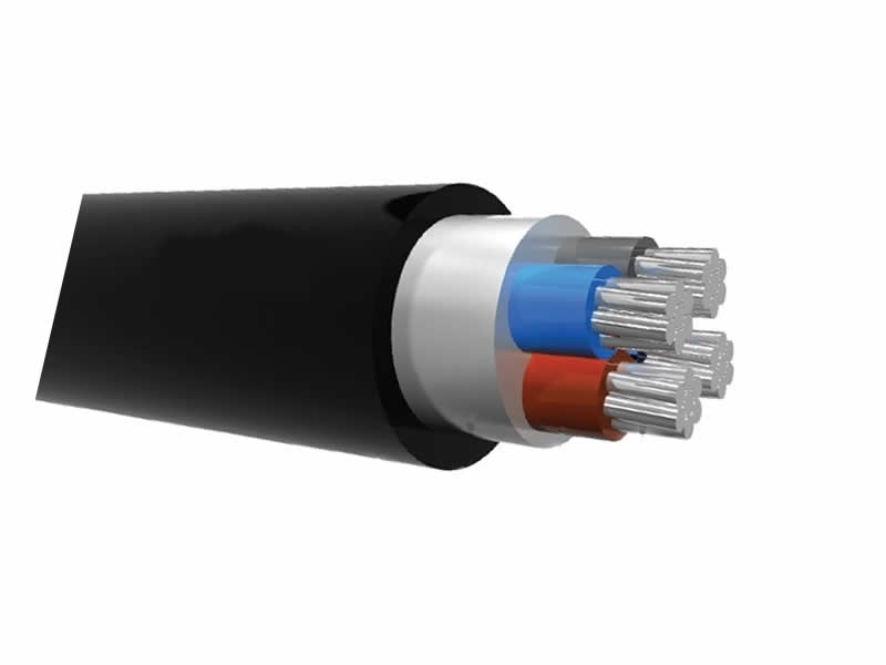 4 X 10ş mm^2 - (0,6/1 kV Alüminyum -NAYY) Kablo